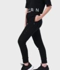 Women_s VYBN Track Pants Slim Fit in Color Jet Black 4