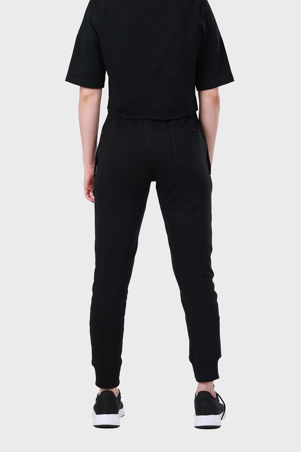 Women_s VYBN Track Pants Slim Fit in Color Jet Black 5