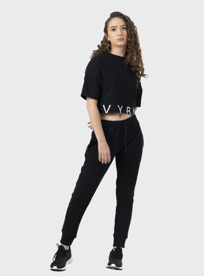 Women's VYBN Crop Top Half Sleeve