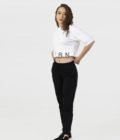 Women_s Crop Top - HIPHOP in Color White 6