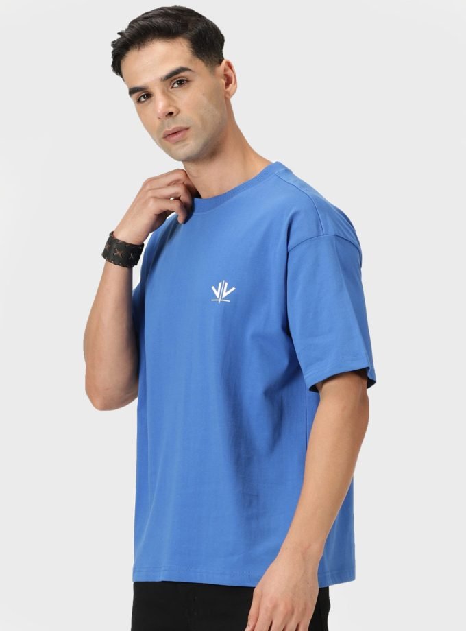 Men's Signature Drop Shoulder Half-Sleeves Tee - HIPHOP
