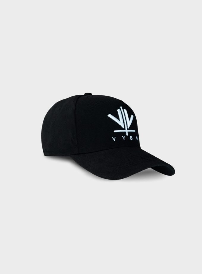 Black Signature Baseball Cap - Jet Black