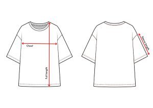 DROP SHOULDER T-SHIRT 
