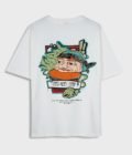 Women_s Oversized Drop Shoulder T-Shirt - HIP HOP in Color Off White in Color Off White flats(1)